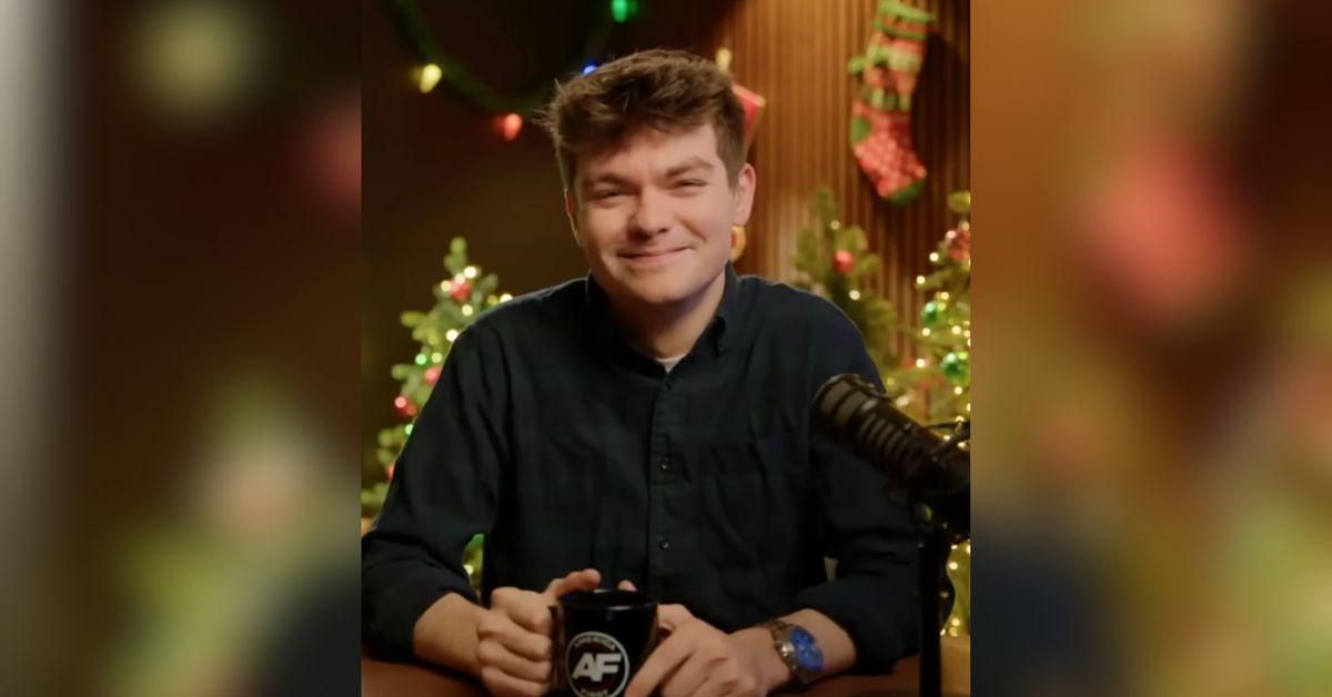 image of Nick Fuentes preaches against s-- before marriage.