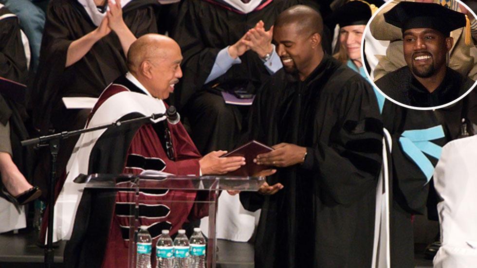 Kanye west graduation doctorate 08