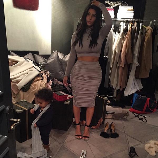 Kim kardashian closet