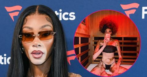 winnie harlow sauna photos