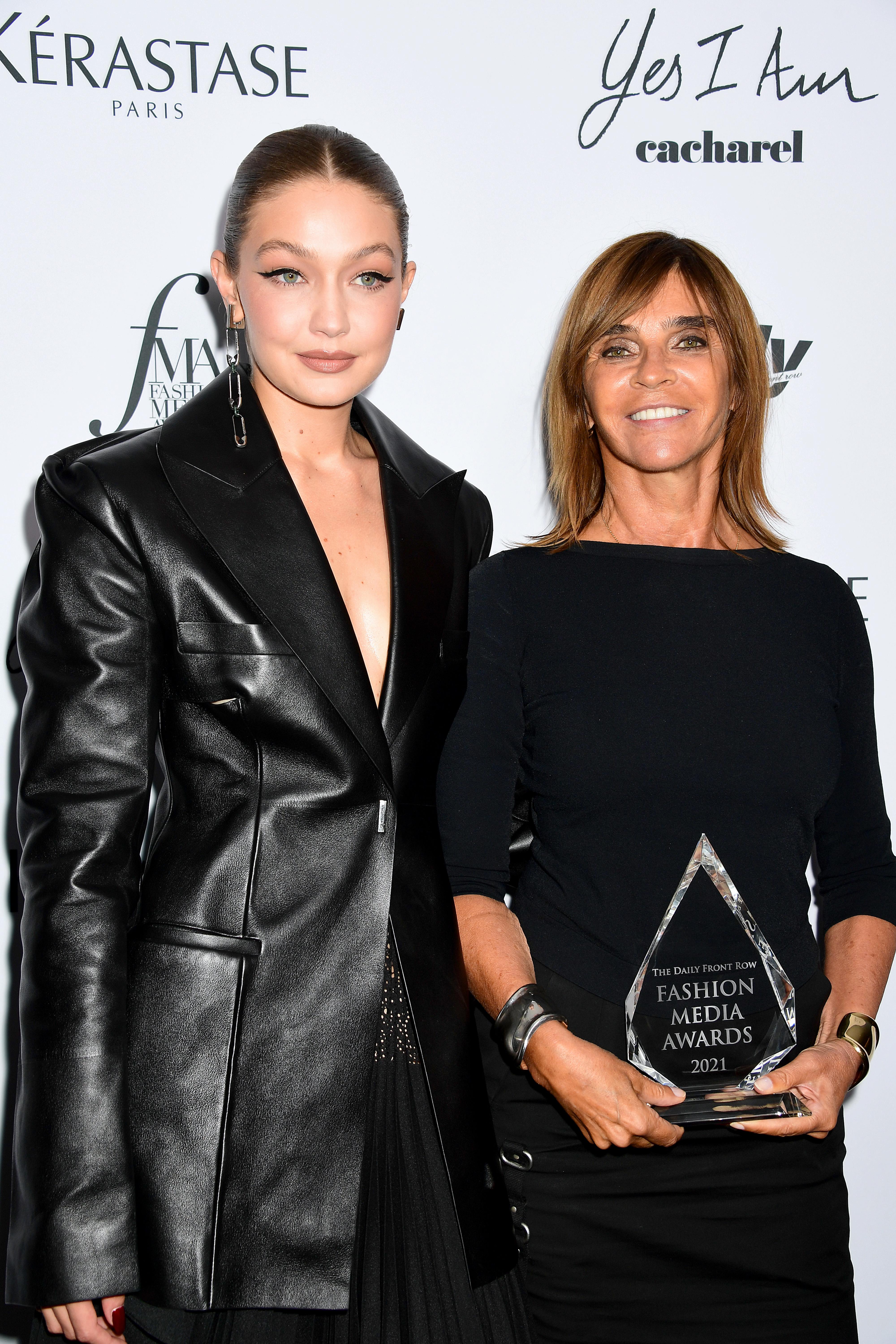 gigi hadid carine roitfeld