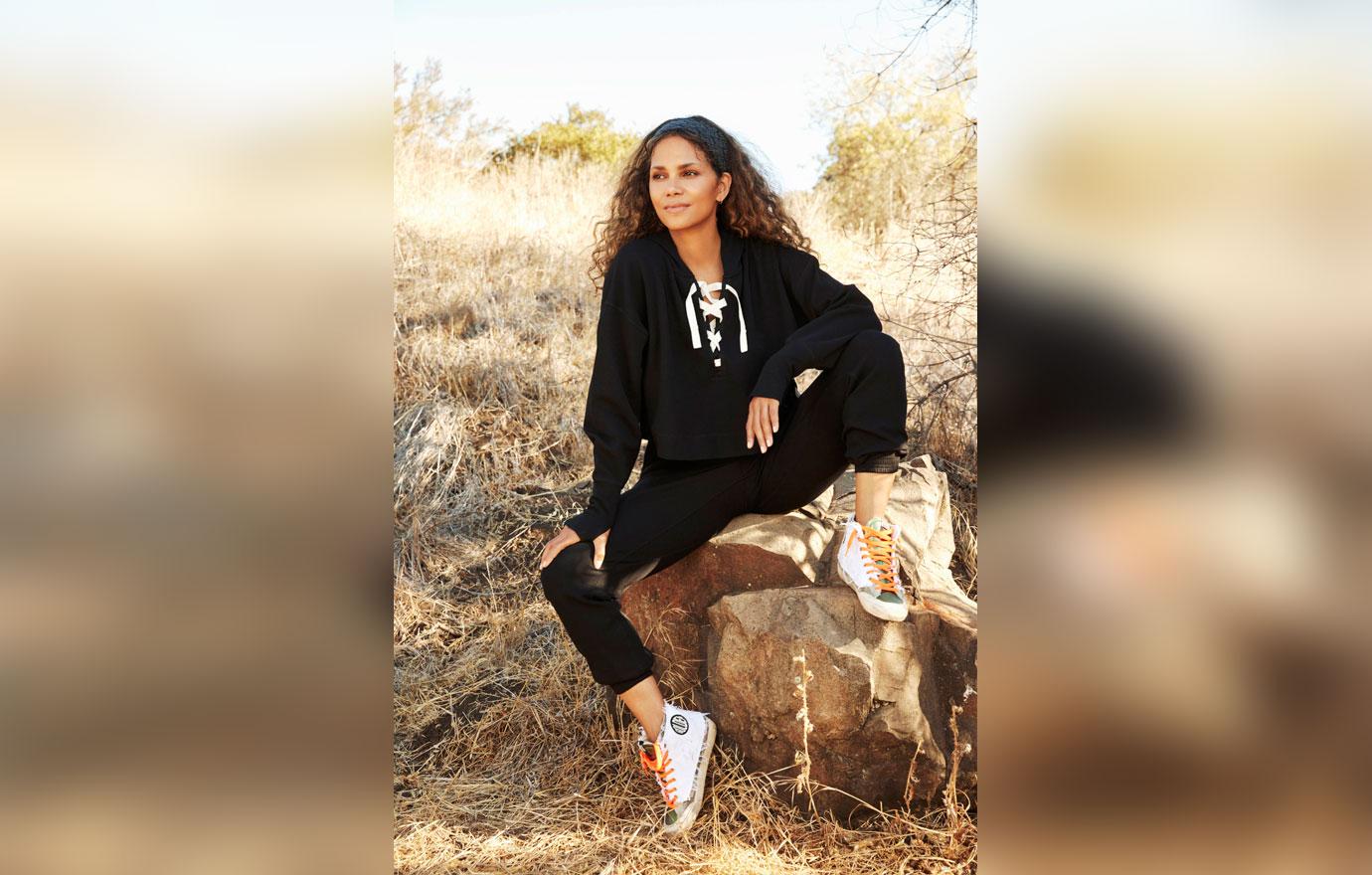 The Cozy Second Collection Of Halle Berry's Activewear Line With