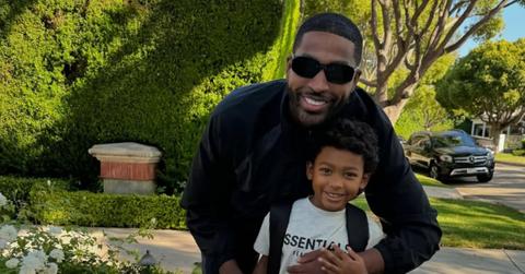 Photo of Tristan Thompson and Prince Thompson