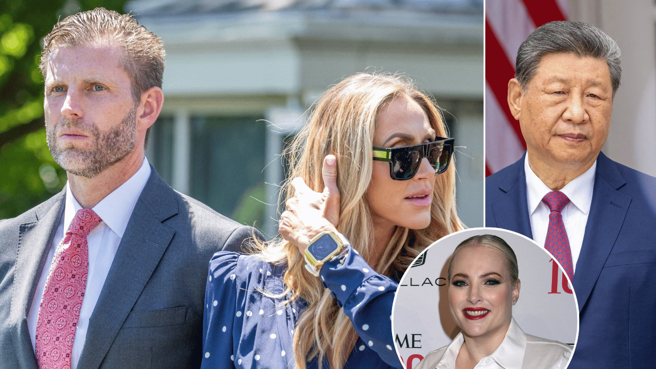 Eric Trump ; Lara Trump. ; Xi Jinping ; Meghan McCain