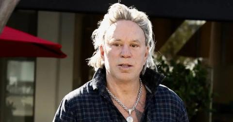 photo of mickey rourke