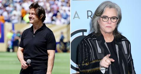 Split Photo of Tom Cruise and Rosie O’Donnell