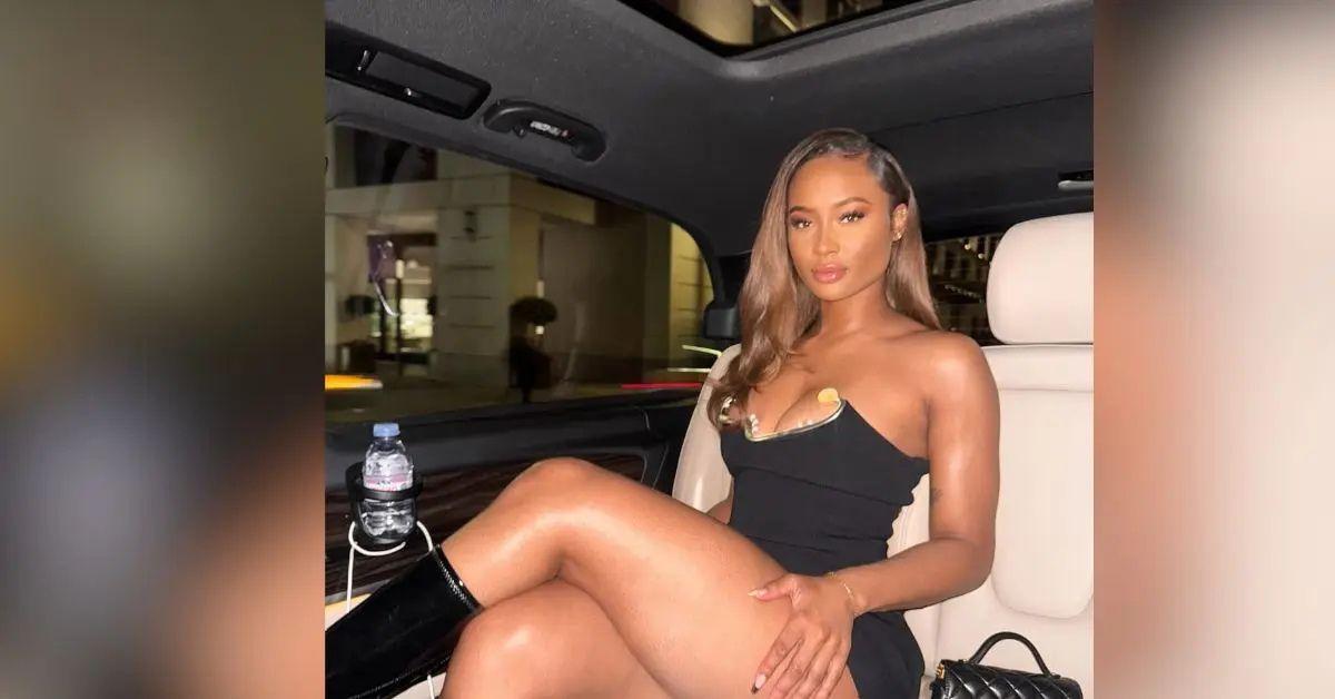 Photo of Kayla Nicole addressed negative social media comments.