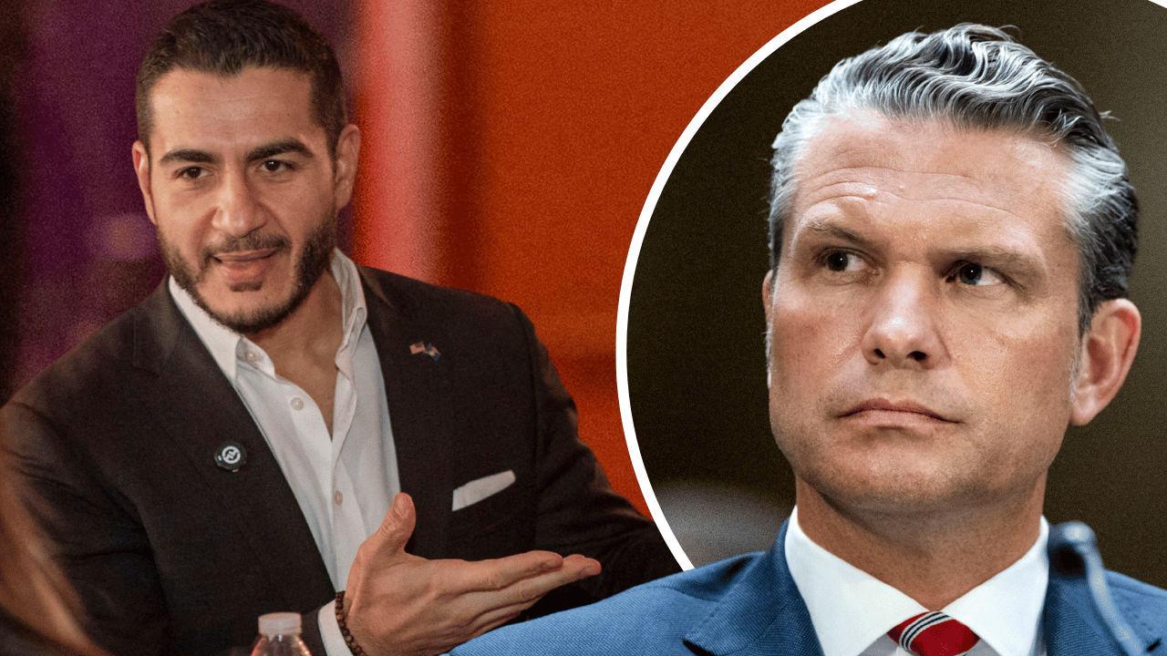 Abdul El-Sayed. Pete Hegseth