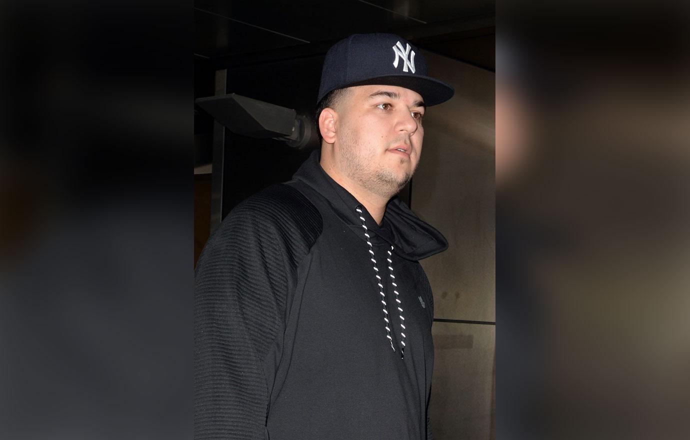 Rob Kardashian Under Fire For Giving Dream A Bottle