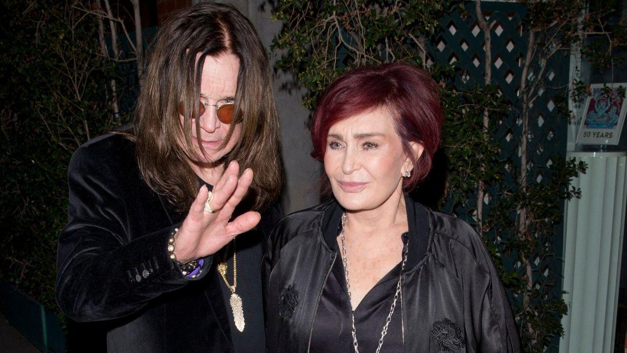 image of Ozzy Osbourne and Sharon Osbourne.