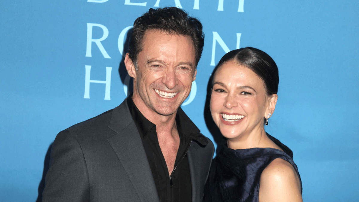 Photo of Hugh Jackman and Sutton Foster