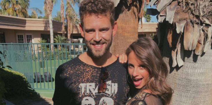 Nick viall attends same coachella party as bachelor exes hero