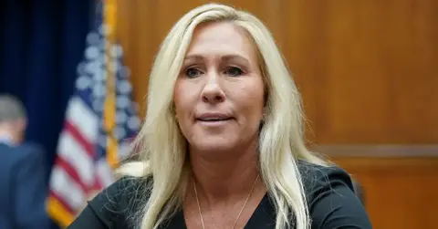 marjorie taylor greene criticized oust speaker mike johnson