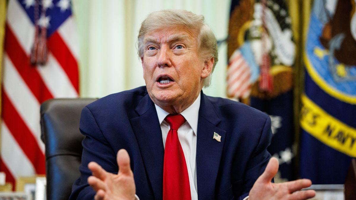 Image of Donald Trump remained a recurring topic throughout the ceremony.
