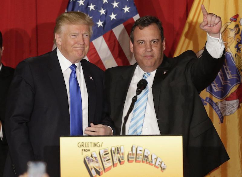 chris christie concerned trump health