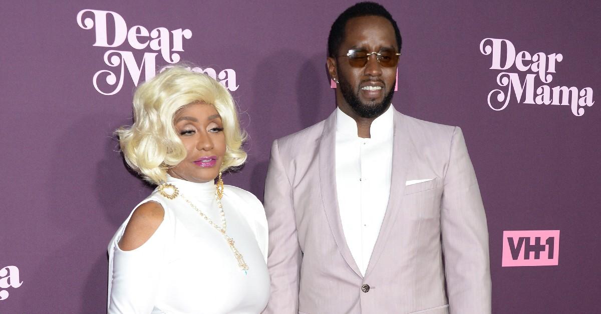 Photo of Sean 'Diddy' Combs and his mom, Janice. 