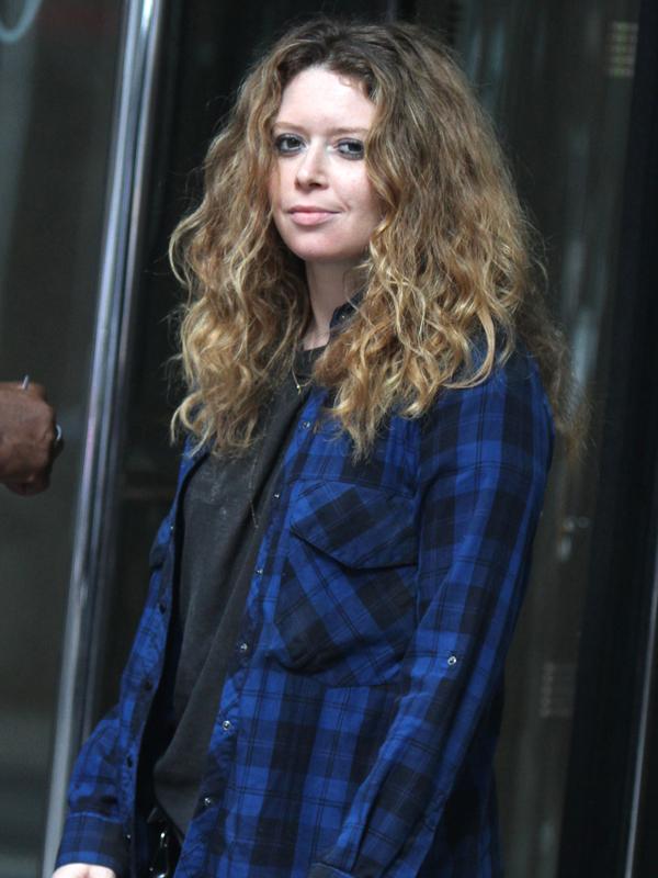 Natasha Lyonne at the &#8220;Orange is the New Black&#8221; set in NYC