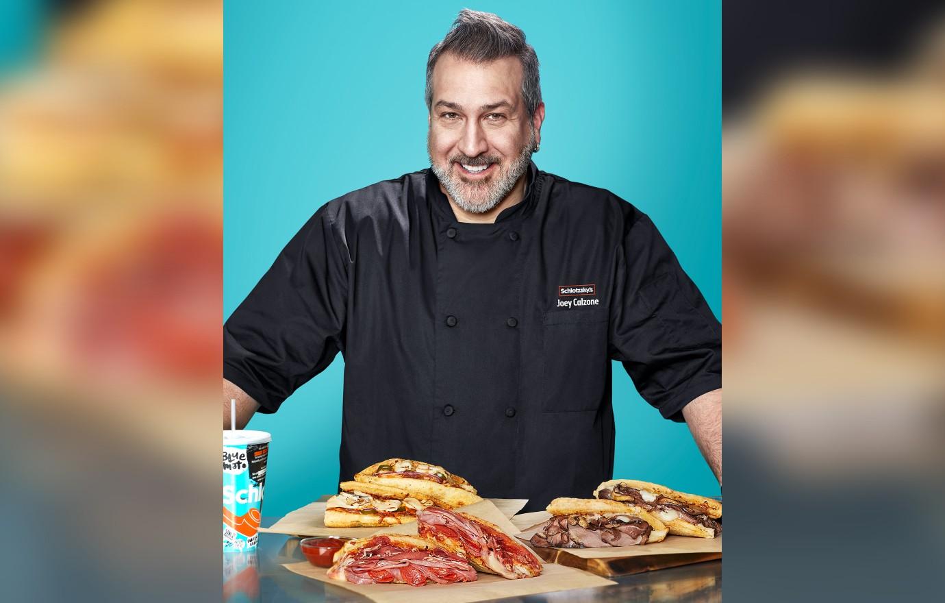 nsync joey fatone partners schlotzkys calzone cooking