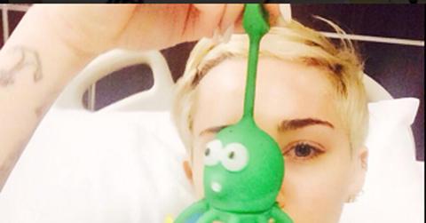 miley cyrus hospital