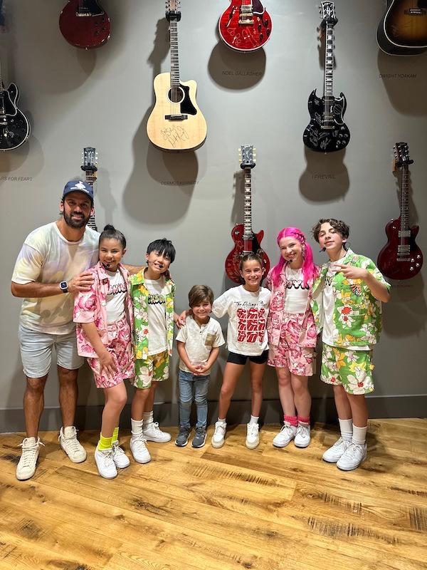 kidz bop never stop live tour eric decker family