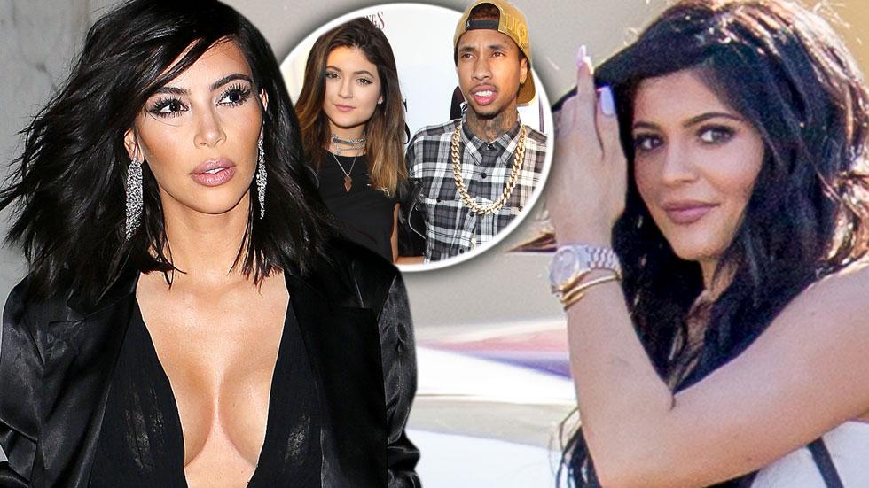 Kim kardashian begs kylie slow down tyga