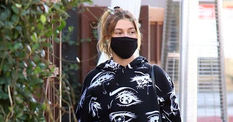 Hailey Baldwin runs errands in West Hollywood