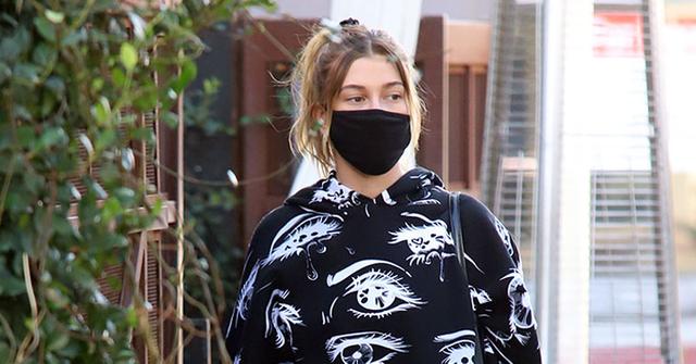 Hailey Baldwin runs errands in West Hollywood