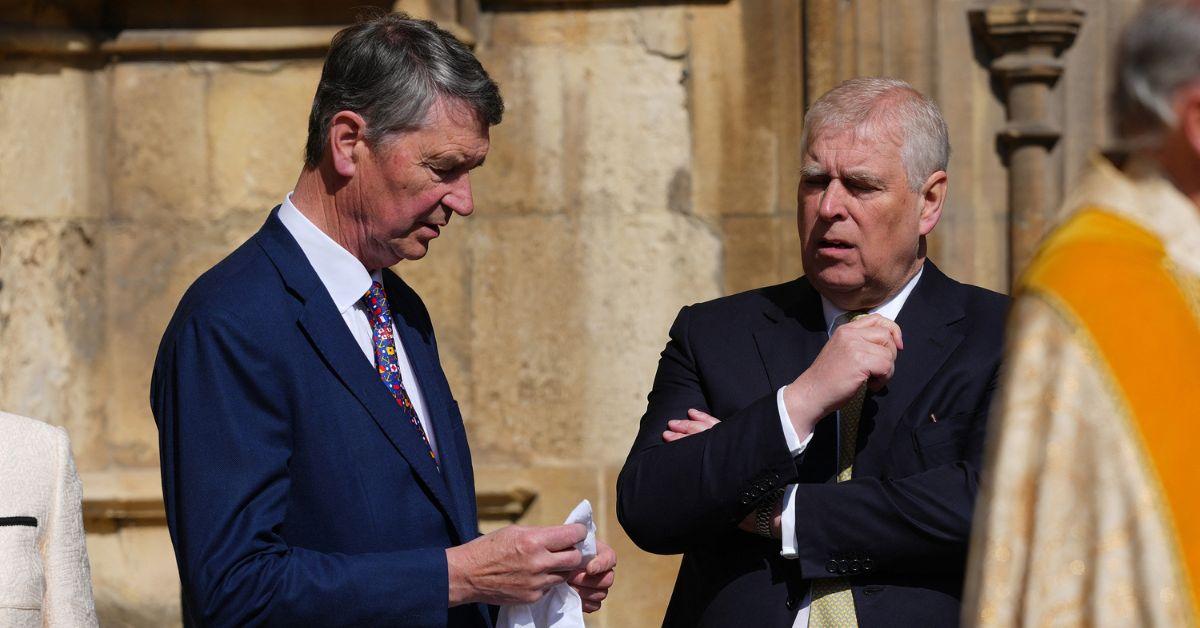 image of The former Prince Andrew was notoriously pals with Jeffrey Epstein.