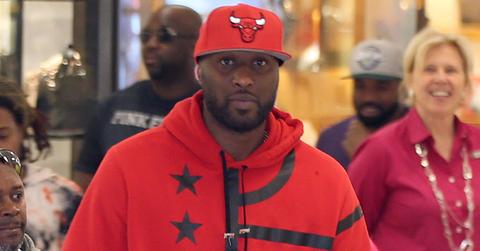 Exclusive… Lamar Odom Out Shopping With Friends