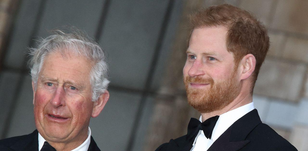 king charles misses prince harry despite prince william ban