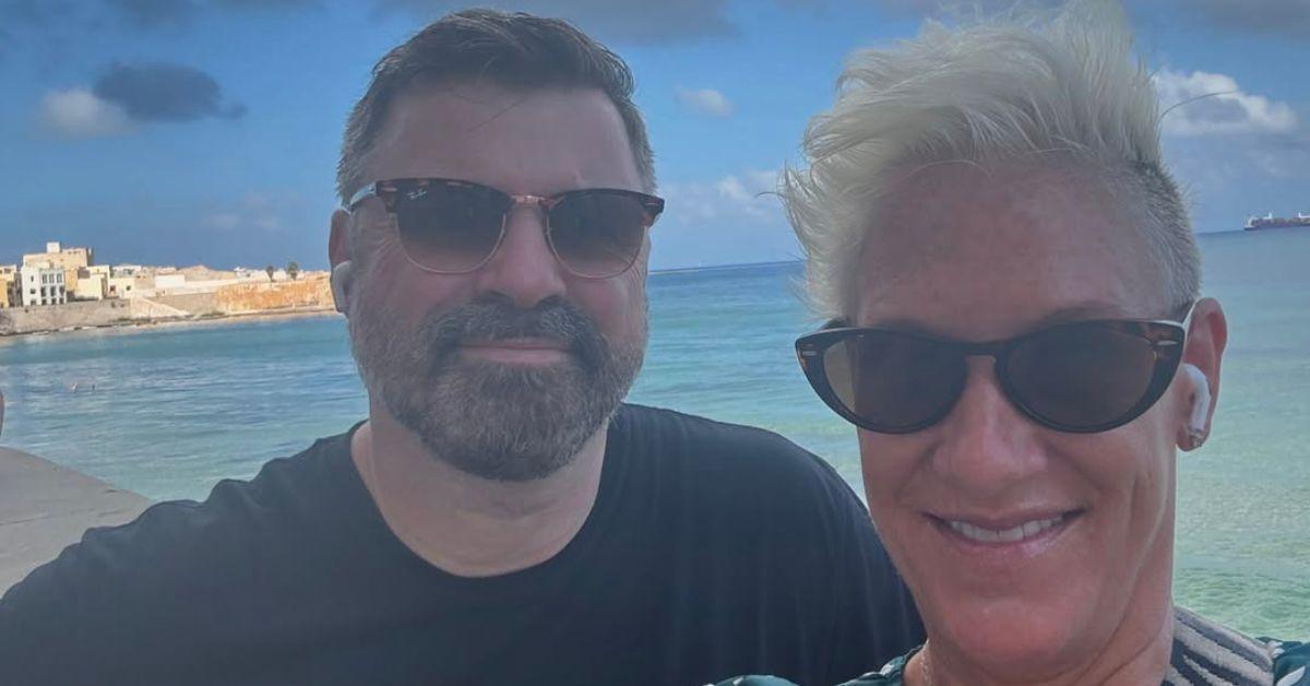 Photo of Stuart Claxton and Anne Burrell