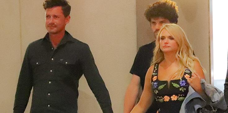 Miranda lambert holds hands with boyfriend evan felker pics