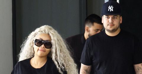 Pregnant Blac Chyna & Rob Kardashian Step Out In Miami