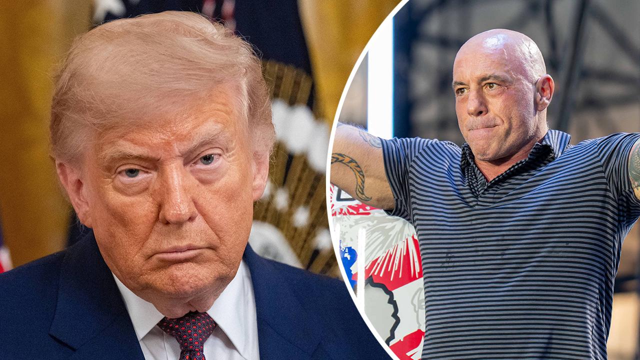 Image of Trump's anti-war stance was a major reason Rogan and many supporters voted for him.