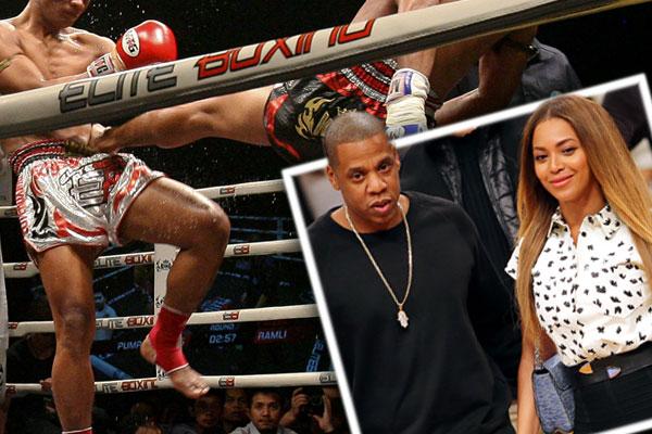 Beyonce knowles jay z muay thai