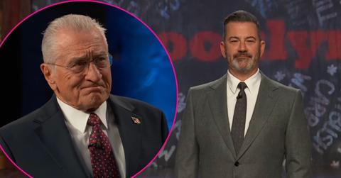 Composite photo of Robert De Niro and Jimmy Kimmel.