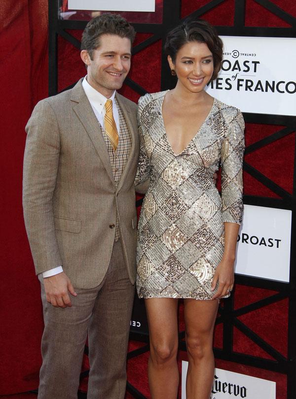 Renee Puente and Matthew Morrison