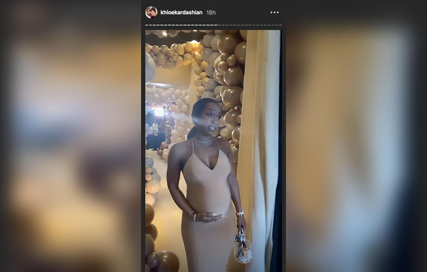 Pregnant [Malika Haqq] Thanks Ex-Boyfriend [O.T. Genasis] At Her Baby Shower For Giving Her A Boy