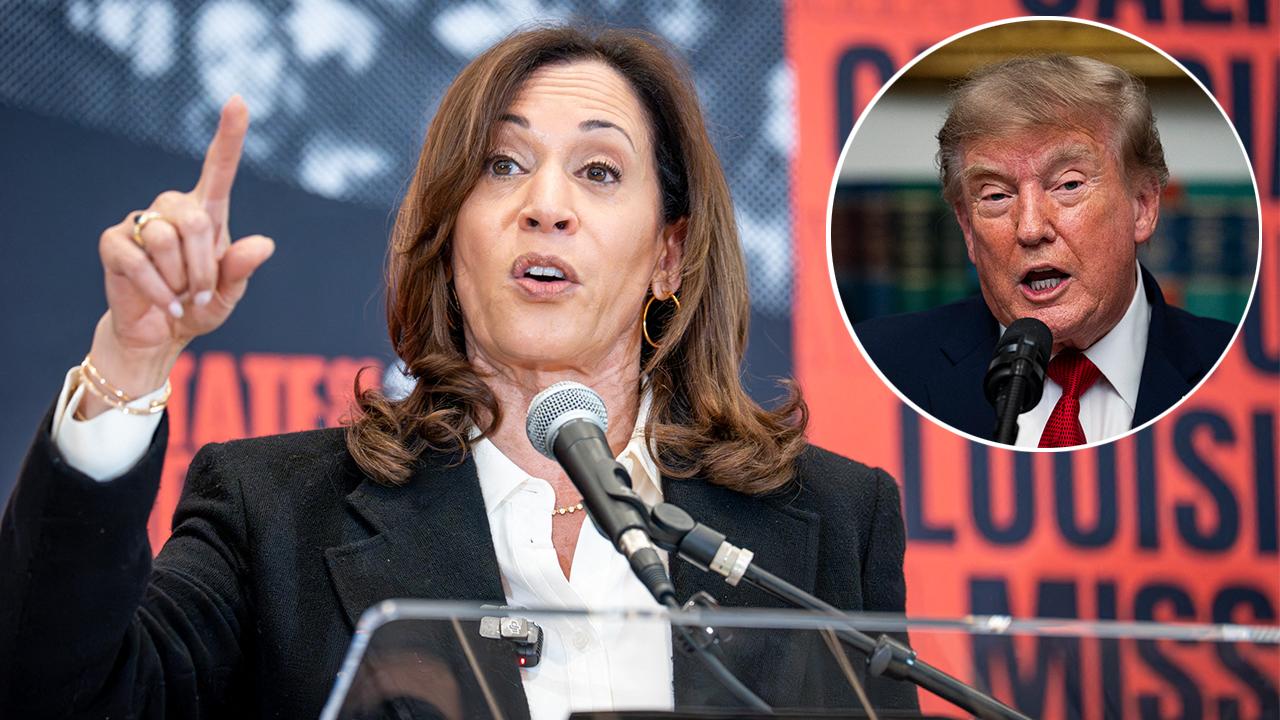Image of Kamala Harris and Donald Trump