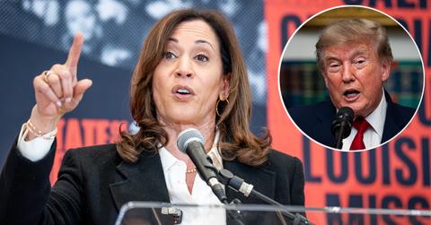 Image of Kamala Harris and Donald Trump