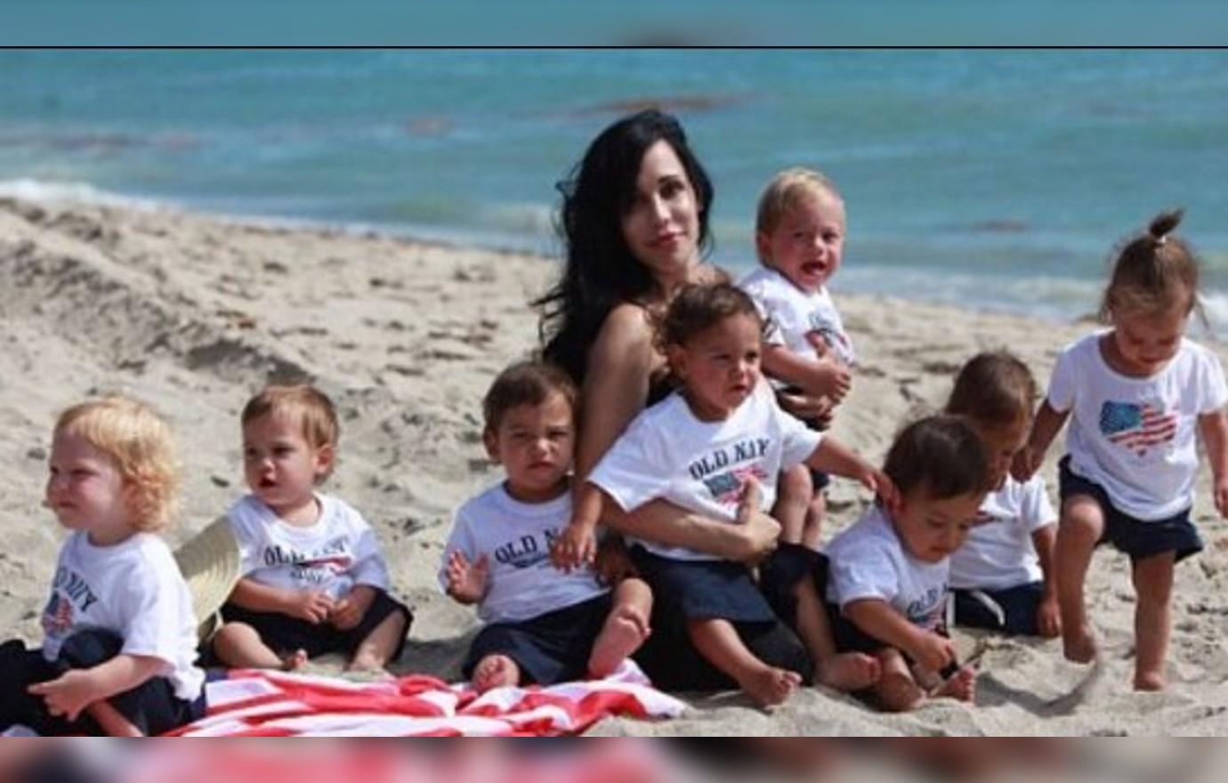 octomom natalie suleman  announces granddaughter birth