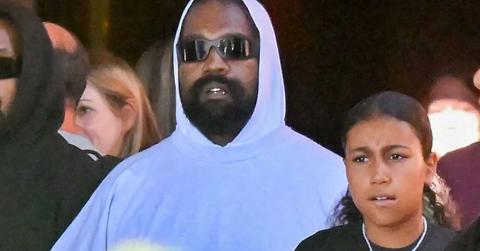 Photo of Kanye West and North West