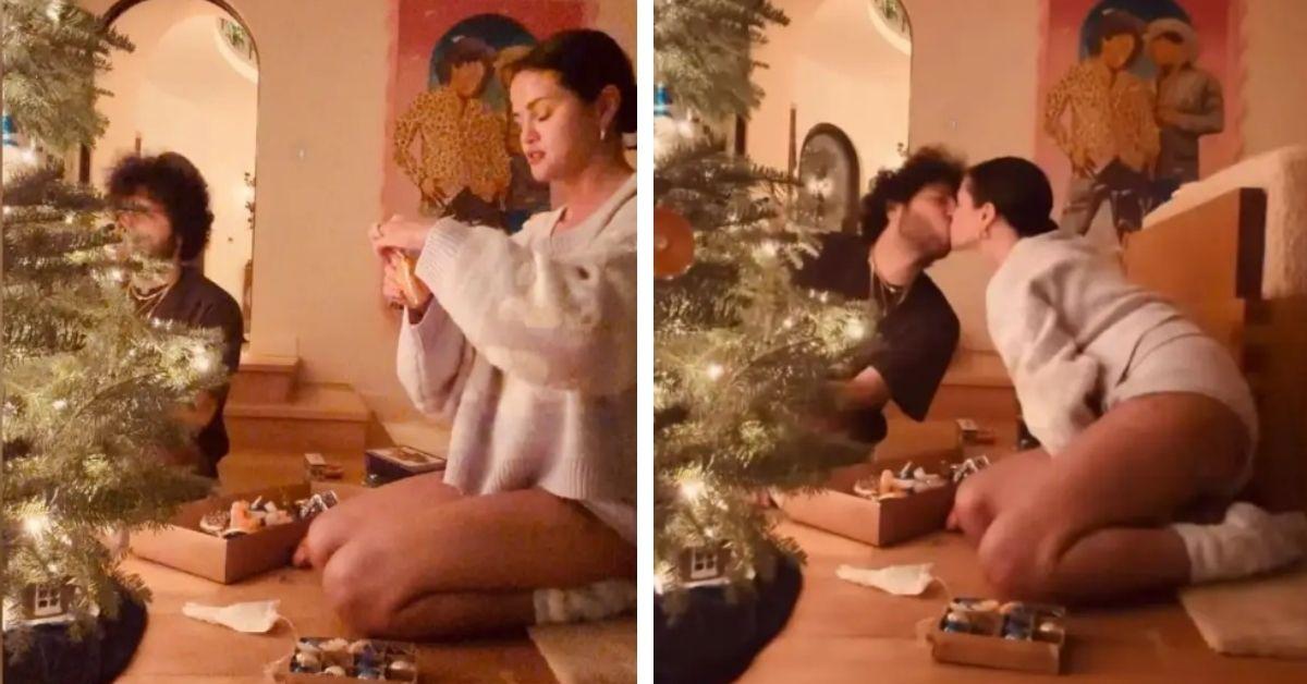 image of The pair recently decorated their Christmas tree in an Instagram clip.