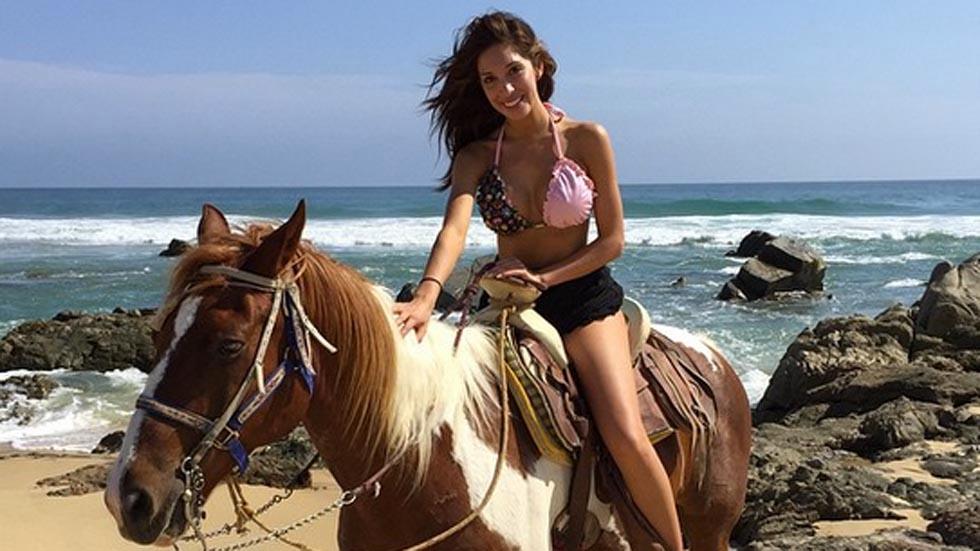 Farrah abraham horseback riding cabo