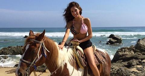 Farrah abraham horseback riding cabo