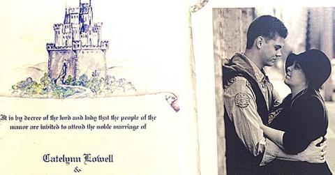 Catelynn tyler wedding invitation