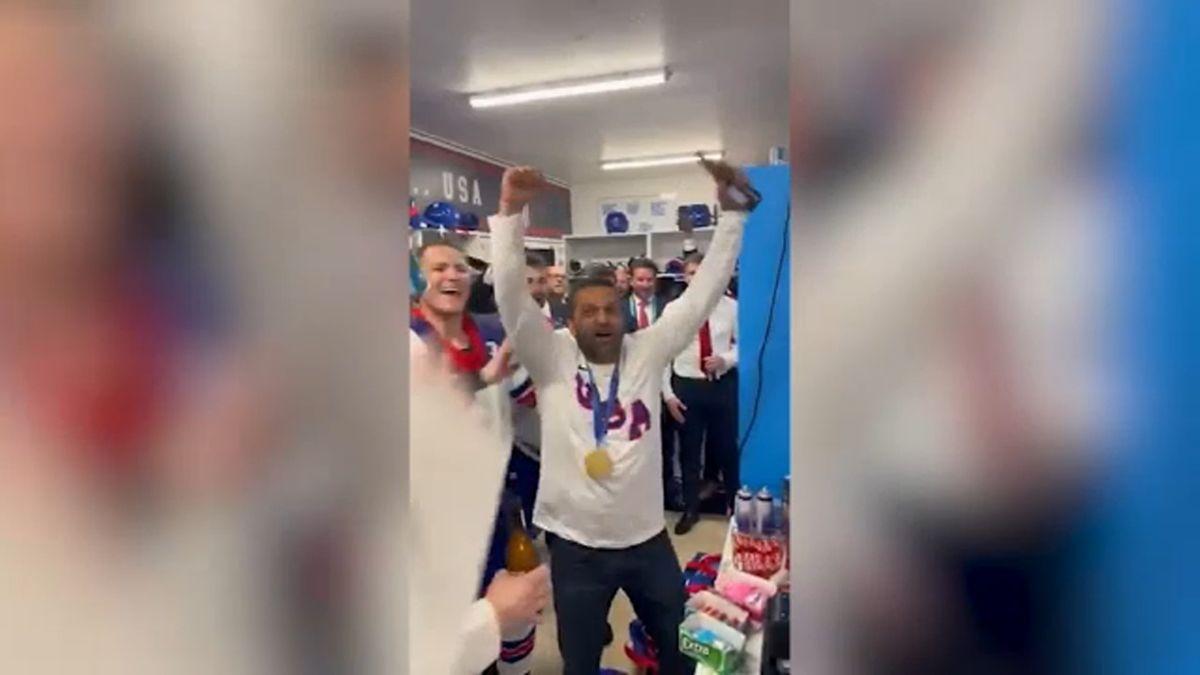 Image of FBI Director Kash Patel had a fine time at the Olympics.