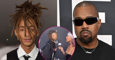 Photo of Jaden Smith and Kanye West