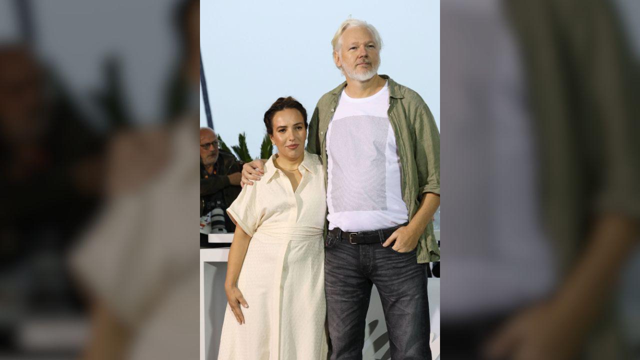 Image of Julian Assange met Stella Assange while she was working on his legal case.