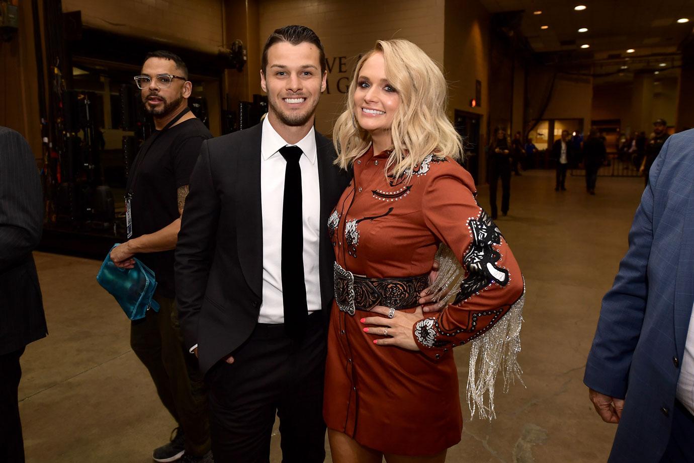 Miranda Lambert And Husband At 54th Academy Of Country Music Awards